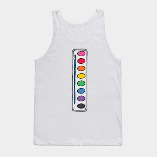 Watercolor Palette Set Tank Top